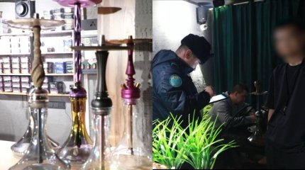 Астанадағы ойын-сауық орындарында кальян шегудің заңсыз фактілері анықталды