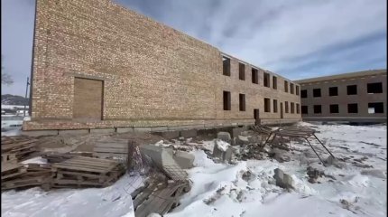 В поселке Талды Каркаралинского района достроят школу в этом году