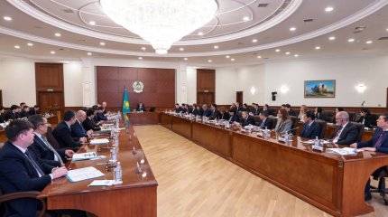 Олжас Бектенов встретился с главами банков