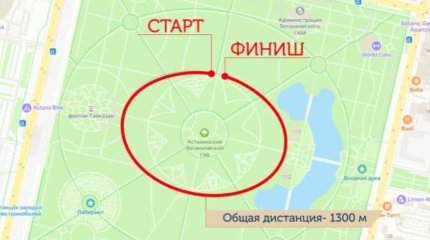 В Астане начался забег «Esil Run»