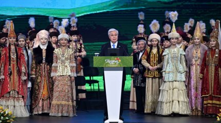 Празднование Наурыза тесно связано с ценностями чистоты и трудолюбия, - Президент