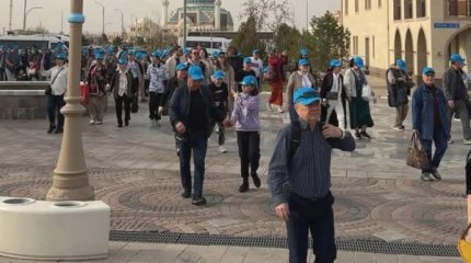 Түркістанға "Жібек жолы" халықаралық пойызы бағытымен 300 турист келді