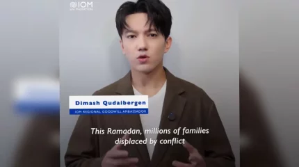 «Рамазан айында жақсылық жасап жарысайық»: Димаш Құдайберген халықаралық ұйым атынан үндеу салды