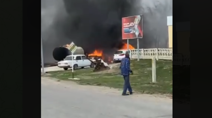 Взрыв произошел на заправке в Туркестанской области: есть погибшие