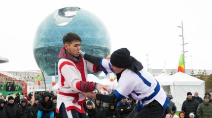 Наурыз в Астане: около 8500 человек приняли участие в национальных спортивных соревнованиях