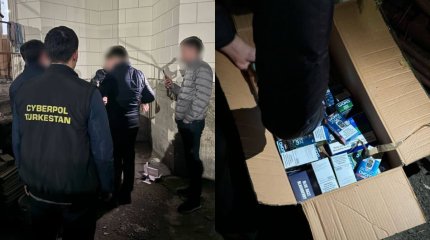 Түркістан облысында полиция вейптерді заңсыз сату фактісін анықтады