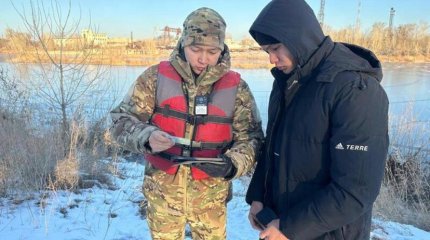 Таяние льда на реке Есиль: спасатели обратились к жителям и гостям столицы