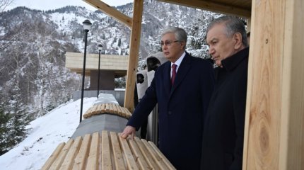 Қасым-Жомарт Тоқаев пен Шавкат Мирзиёев Алматы тау шаңғысы кластерімен танысты