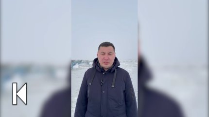 Вода из обводного канала подтопила кладбище в Костанайской области