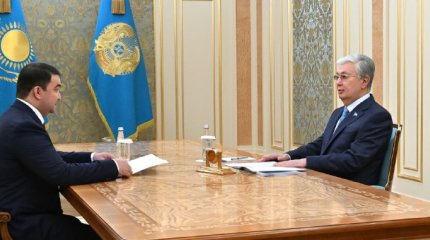 Президент принял акима Туркестанской области Нуралхана Кушерова