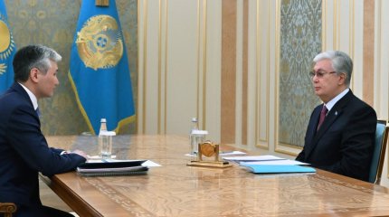 Мемлекет басшысы Ұлытау облысының әкімі Дастан Рыспековті қабылдады