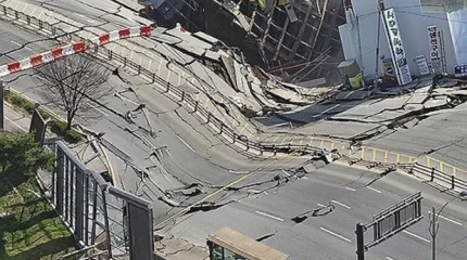 Оңтүстік Кореяда салынып жатқан метро опырылып түсті