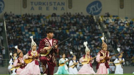 Түркістан қаласында Ұлы Жеңістің 80 жылдығына орай шара өтті