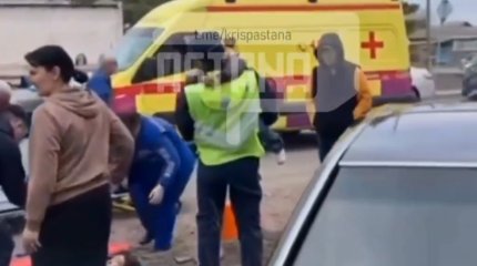 Водитель легковушки сбил четырёх человек в Атбасаре