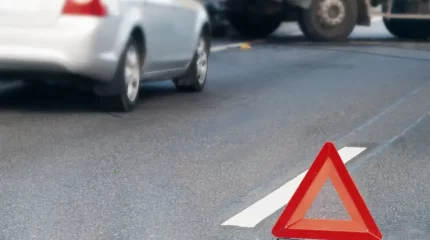 Семейде аялдама жанында көлік өртенді