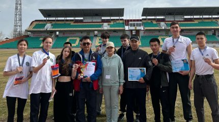 Ко Всемирному Дню Здоровья студенты колледжей стали участниками мини-спартакиады