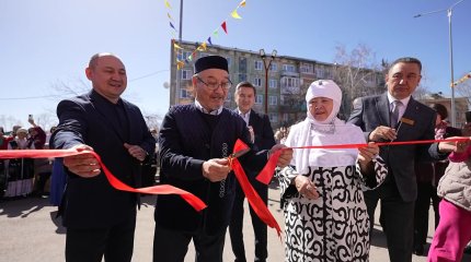 Школу с государственным языком обучения открыли в поселке Новая Бухтарма ВКО