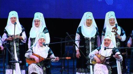 Концерт лауреатов "Народный инструмент" и "Народная песня " состоялся в Астане