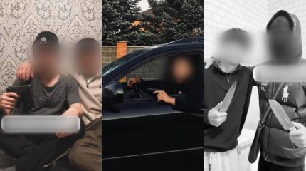 Ақтөбеде TikTok-қа қару ұстап түскен суреттерін жүктеген жасөспірімдер анықталды