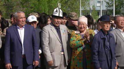 Социальный автокараван в честь ветеранов ВОВ стартовал в Таразе