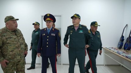 Түркістанда сарбаздар 281 құқық бұзушылықты анықтады