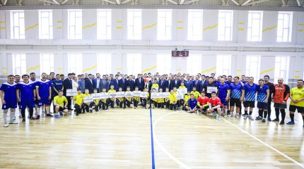 В Астане стартовал турнир по футзалу на Кубок Бекзата Саттарханова при поддержке партии «AMANAT»