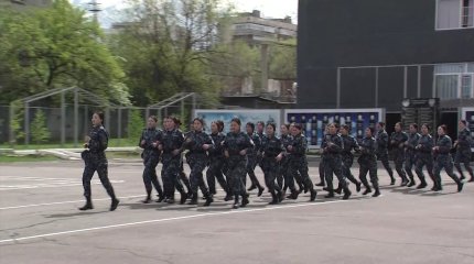 "Офицер болу арманым", - курсант