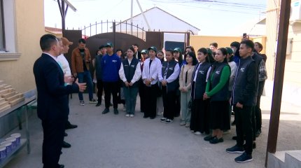 Ознакомительная экскурсия для молодежи на предприятие прошла в Кызылординской области