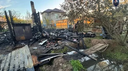 Астраханда тұрғын үйден өрт шығып, бес бала қаза тапты