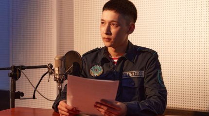 Военнослужащий Нацгвардии мечтает озвучить Парад в Астане