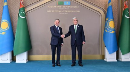 Казахстан и Туркменистан договорились укреплять сотрудничество в газовой отрасли