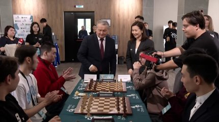Республиканский турнир по шахматам среди университетов стартовал в Алматы