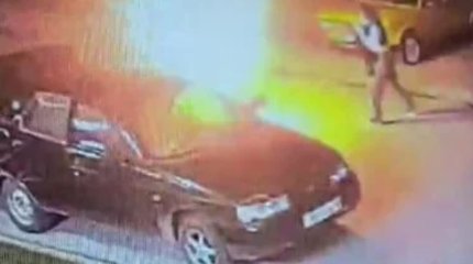 Костанаец совершил самоподжог в авто