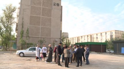 Строительством многоэтажки возмущены жители Актау