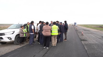 Доссор-Құлсары тас жолы бойына партиялық бақылау бекеті ашылады