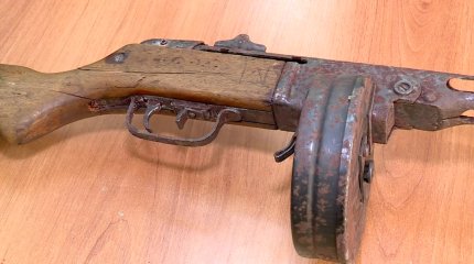 Редкий пулемет времен Великой Отечественной войны сдали в полицию в Костанае