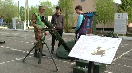 Ақтөбедегі 30238 әскери бөлімінде ашық есік күні өтті