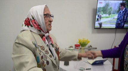 104 года отметит 1 мая ветеран ВОВ из Уральска Анастасия Чегнахаева