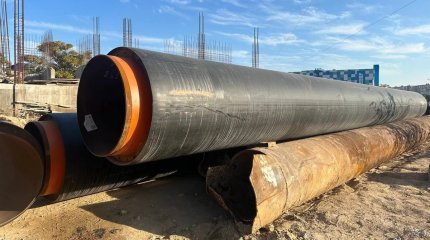 Подрядчик пытался установить ржавые трубы в Актау