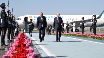 Токаев прибыл в Узбекистан