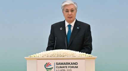 О масштабной кампании «Таза Қазақстан» рассказал Токаев на Международной конференции в Самарканде