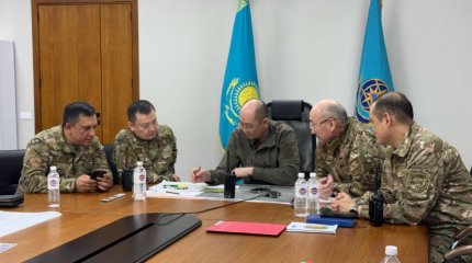 Около 250 человек тушат лесной пожар в области Абай