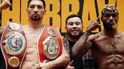 Жанибек Алимханулы сразится сегодня за два титула чемпиона мира