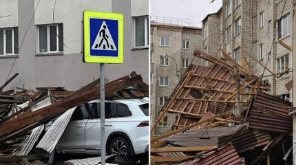 Смертельный ураган бушует в приграничных Казахстану областях России