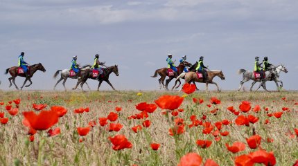 Халықаралық «Ұлы дала жорығы» марафон-бәйгесінің бірінші кезеңі аяқталды