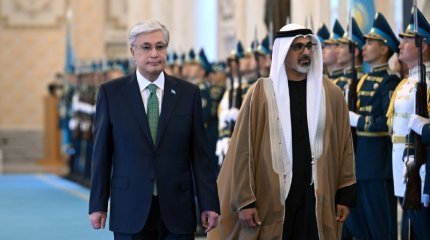 В Акорде торжественно встретили Наследного принца Абу-Даби