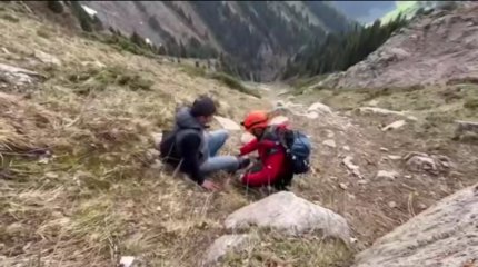 Туристов спасли при спуске с пика Фурманова в Алматинской области