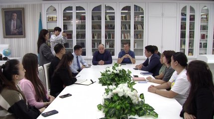 «Менің Елім – Менің Тілім» жобасы аясында ашық сабақ өтті