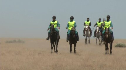«Ұлы дала жорығы» халықаралық марафонының төртінші күні аяқталды