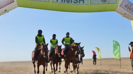 Халықаралық «Ұлы дала жорығы» марафон-бәйгесінің төртінші кезеңі аяқталды